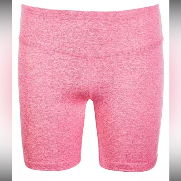 Id Ideology Pink Big Girls Core Biker/Athletic Shorts | NEW/NWT!! 💗🚴 - Picture 2 of 8